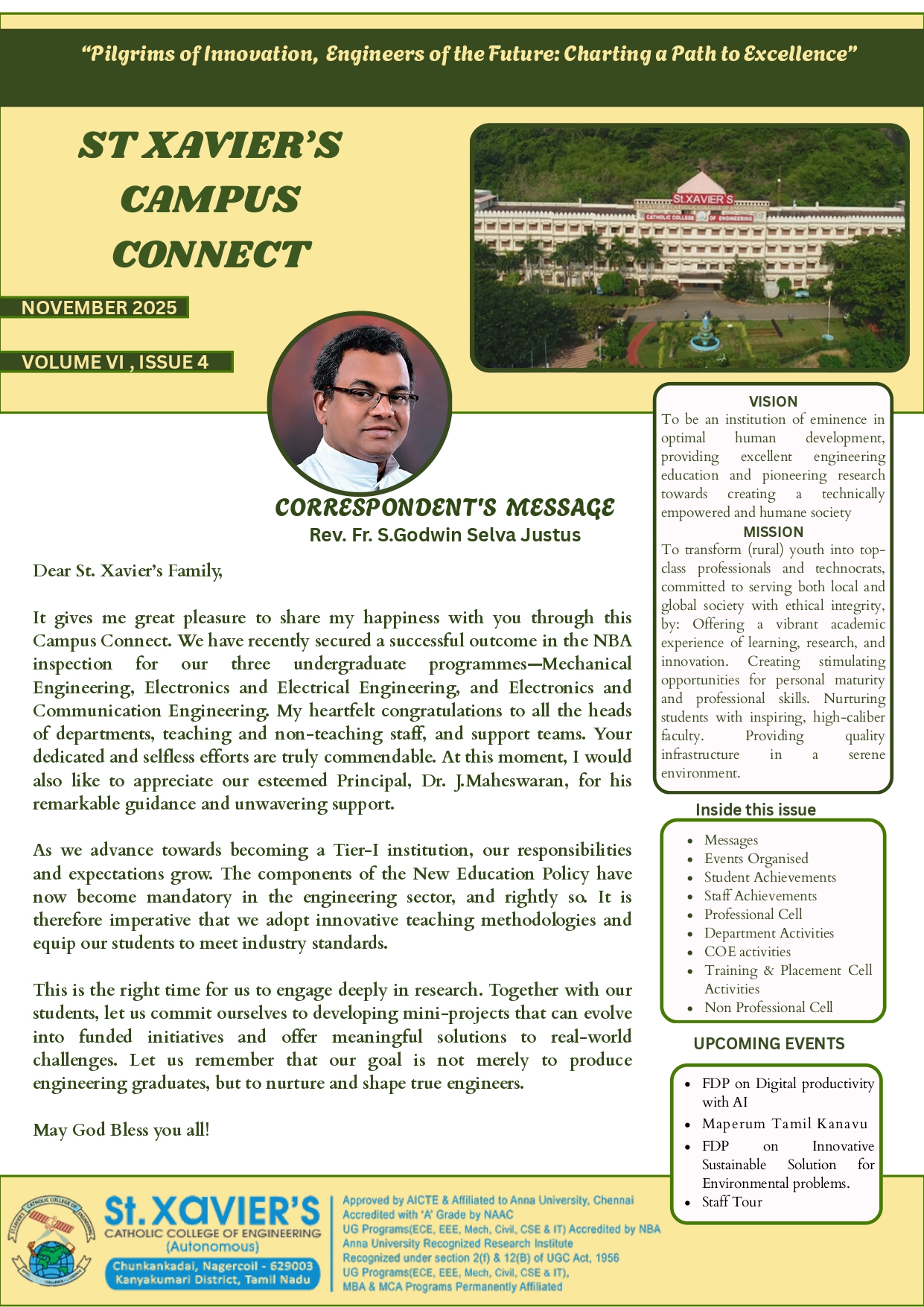 Newsletter november 2025